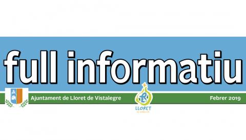 FULL INFORMATIU febrer 2019