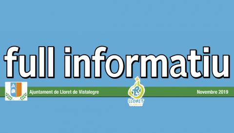 Full informatiu novembre 2019