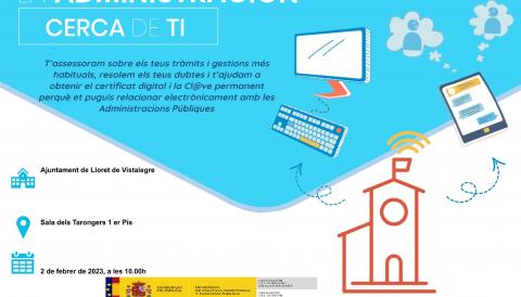 La administración cerca de ti