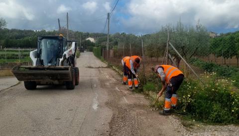 asfaltat camins lloret
