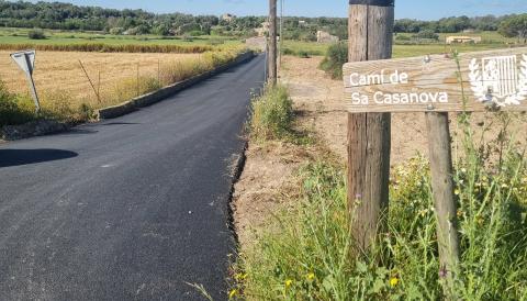 Camí esfaltat
